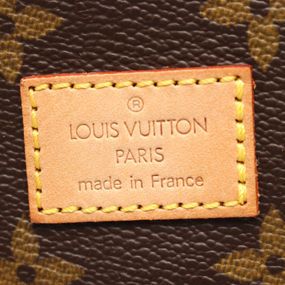 ソミュール30 モノグラム ショルダーバッグ PVC レザー ブラウン ルイヴィトン バッグ LOUIS VUITTON