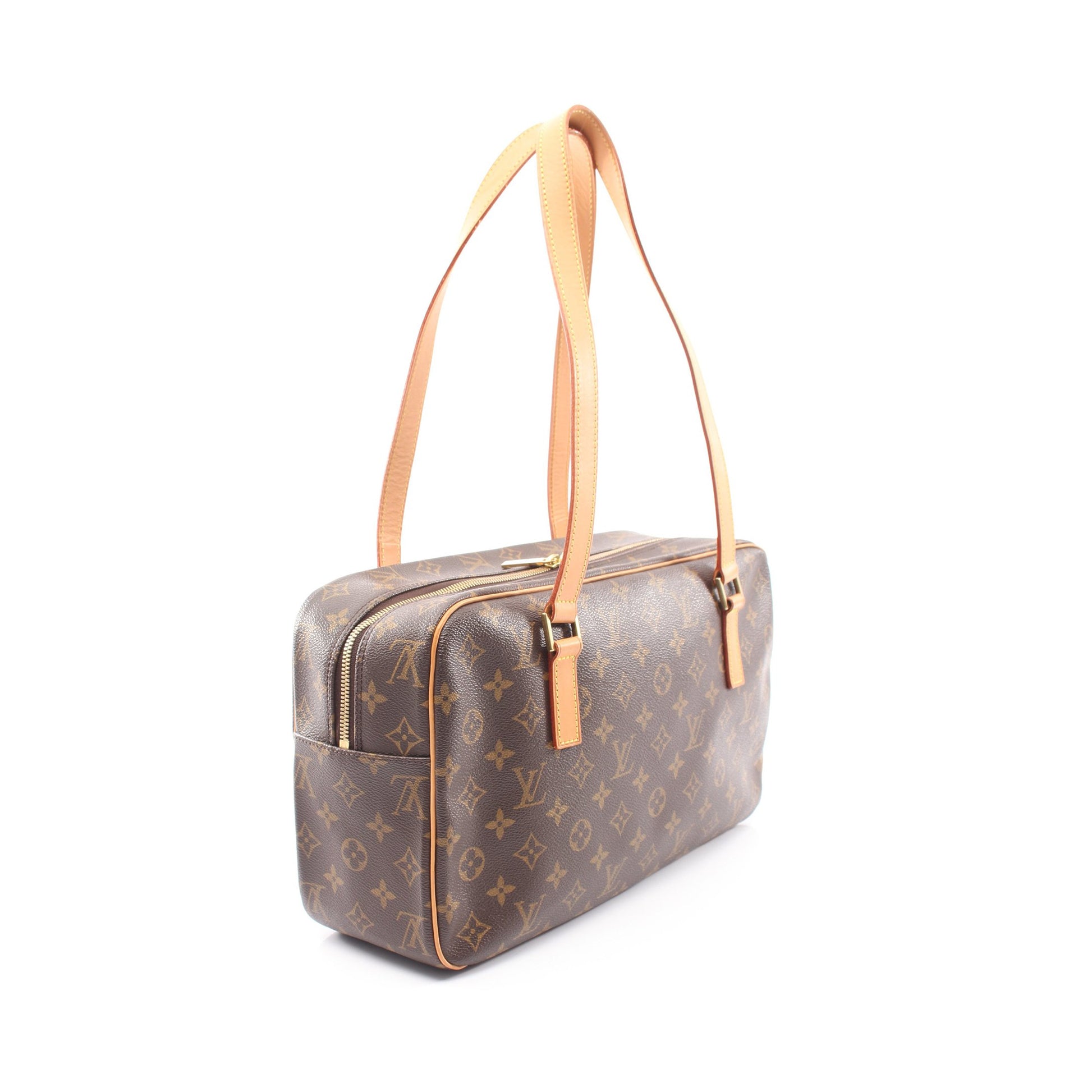 シテGM モノグラム ショルダーバッグ PVC レザー ブラウン ルイヴィトン バッグ LOUIS VUITTON