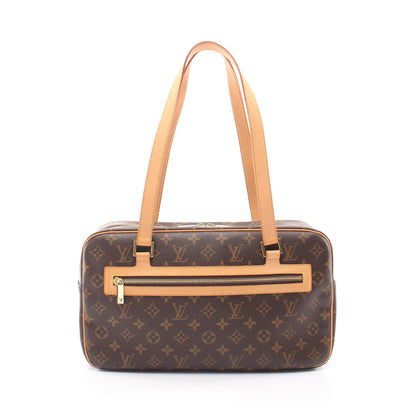 シテGM モノグラム ショルダーバッグ PVC レザー ブラウン ルイヴィトン バッグ LOUIS VUITTON