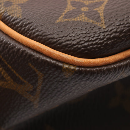 シテGM モノグラム ショルダーバッグ PVC レザー ブラウン ルイヴィトン バッグ LOUIS VUITTON