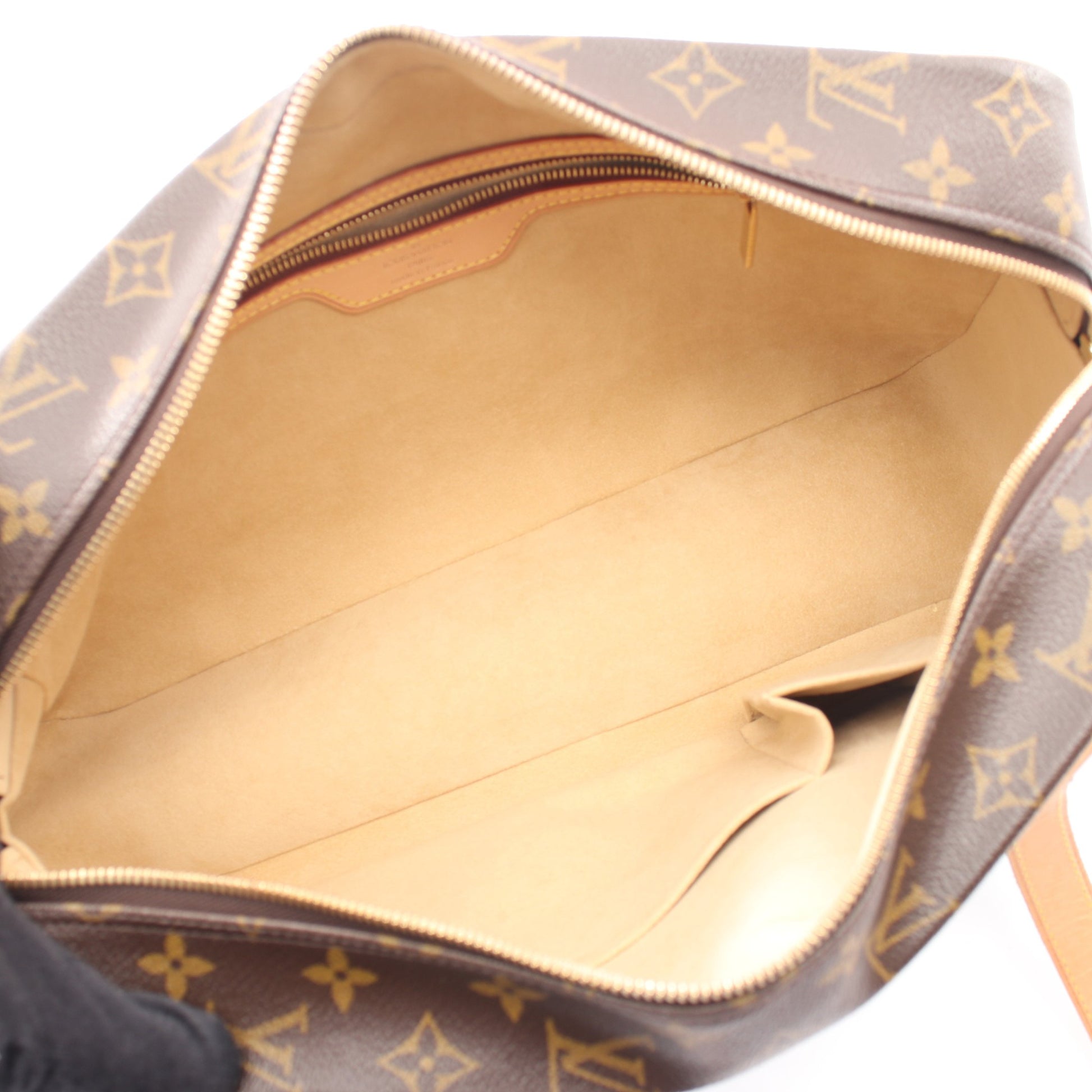 シテGM モノグラム ショルダーバッグ PVC レザー ブラウン ルイヴィトン バッグ LOUIS VUITTON