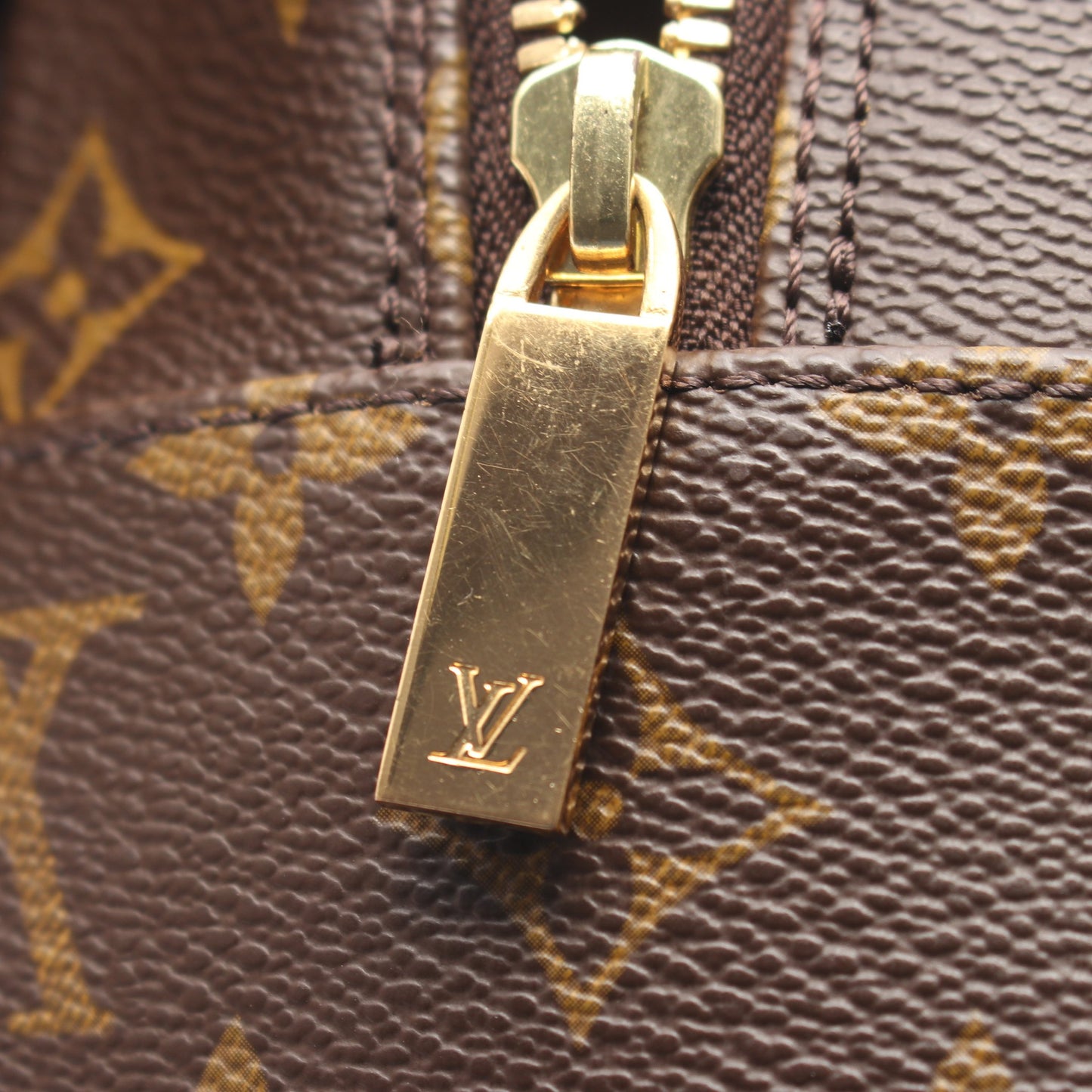 シテGM モノグラム ショルダーバッグ PVC レザー ブラウン ルイヴィトン バッグ LOUIS VUITTON