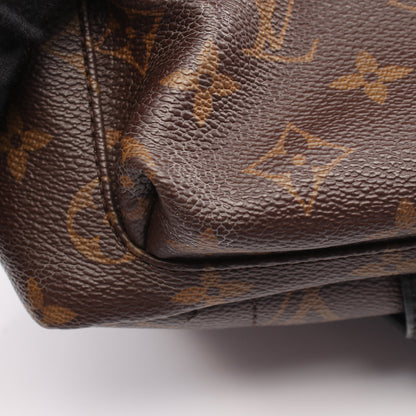 パームスプリングスPM モノグラム バックパック リュックサック PVC レザー ブラウン ブラック ルイヴィトン バッグ LOUIS VUITTON