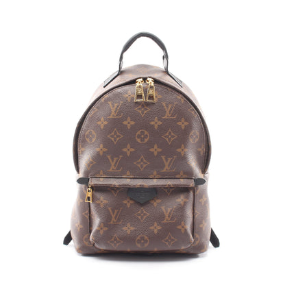 パームスプリングスPM モノグラム バックパック リュックサック PVC レザー ブラウン ブラック ルイヴィトン バッグ LOUIS VUITTON