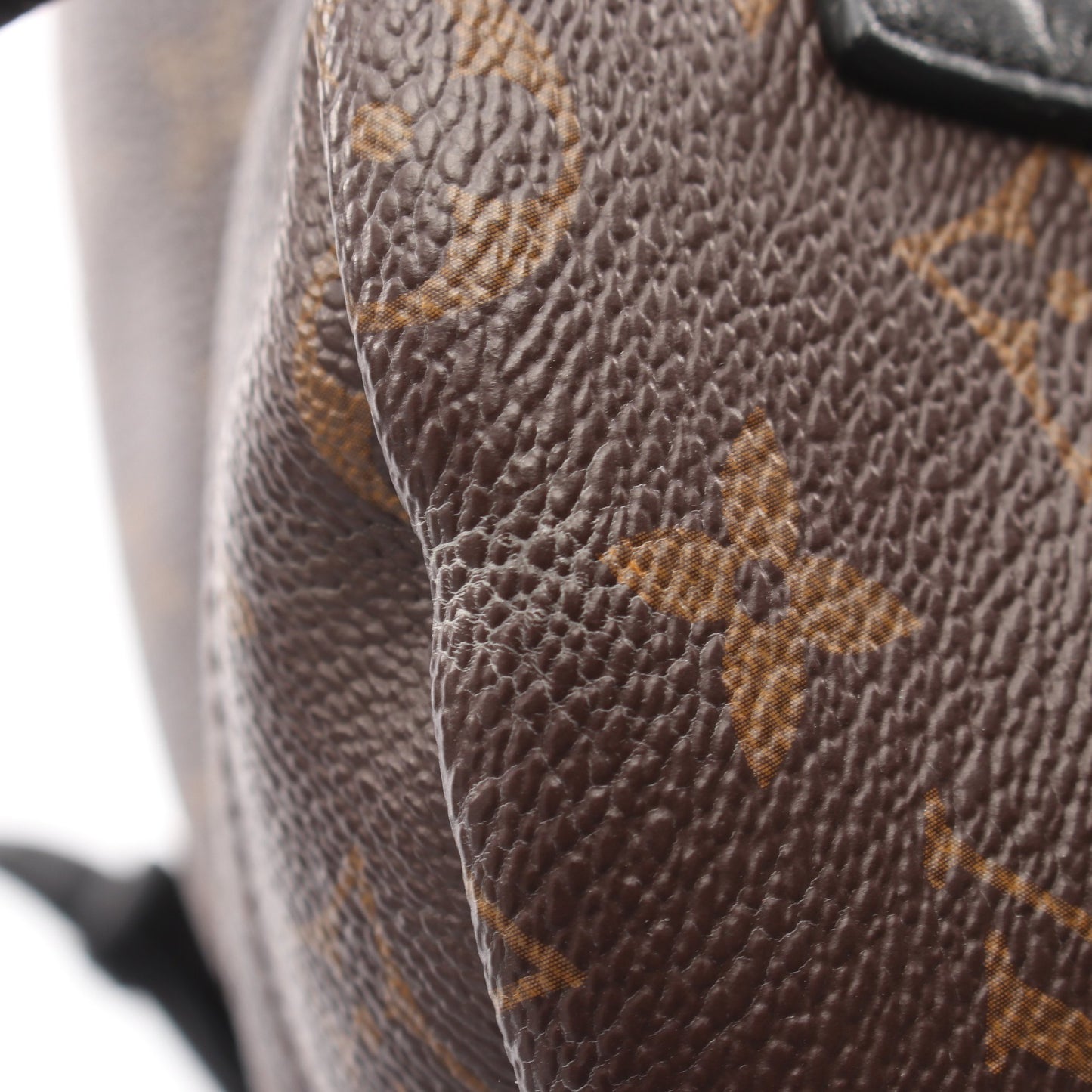 パームスプリングスPM モノグラム バックパック リュックサック PVC レザー ブラウン ブラック ルイヴィトン バッグ LOUIS VUITTON