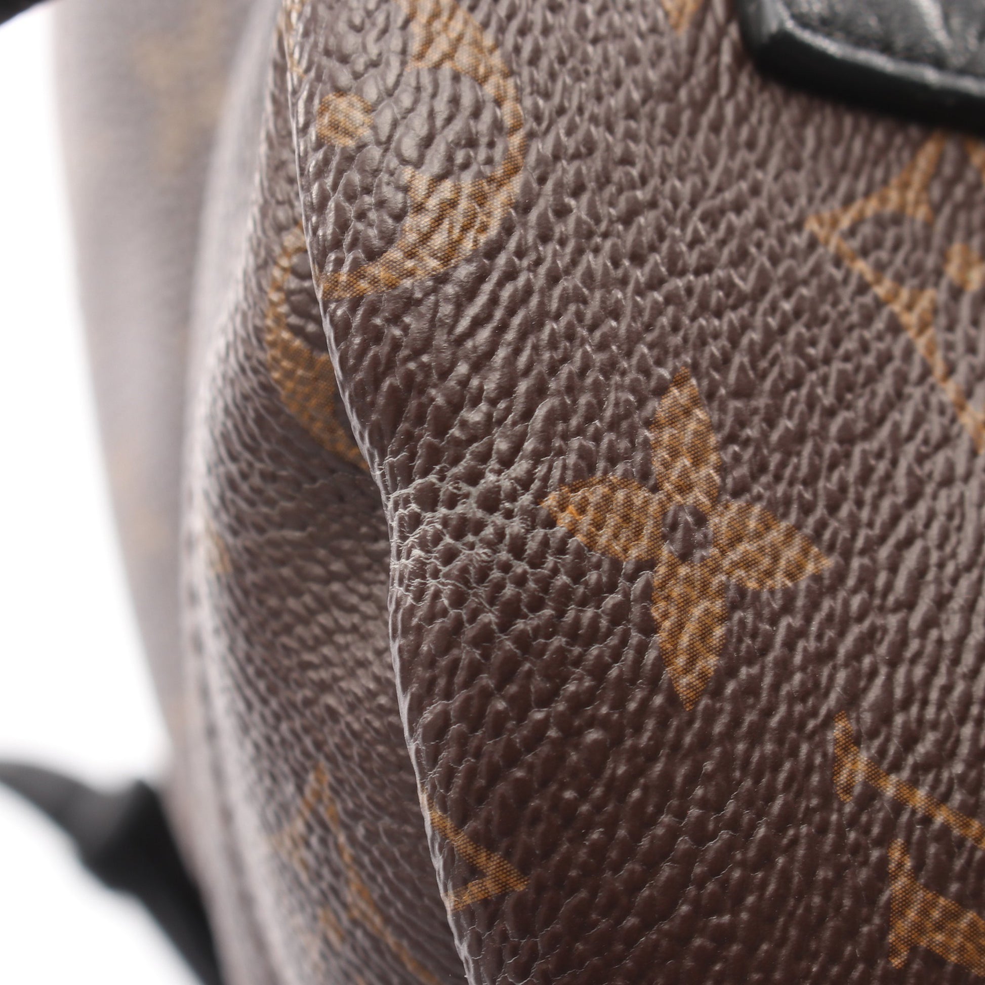 パームスプリングスPM モノグラム バックパック リュックサック PVC レザー ブラウン ブラック ルイヴィトン バッグ LOUIS VUITTON