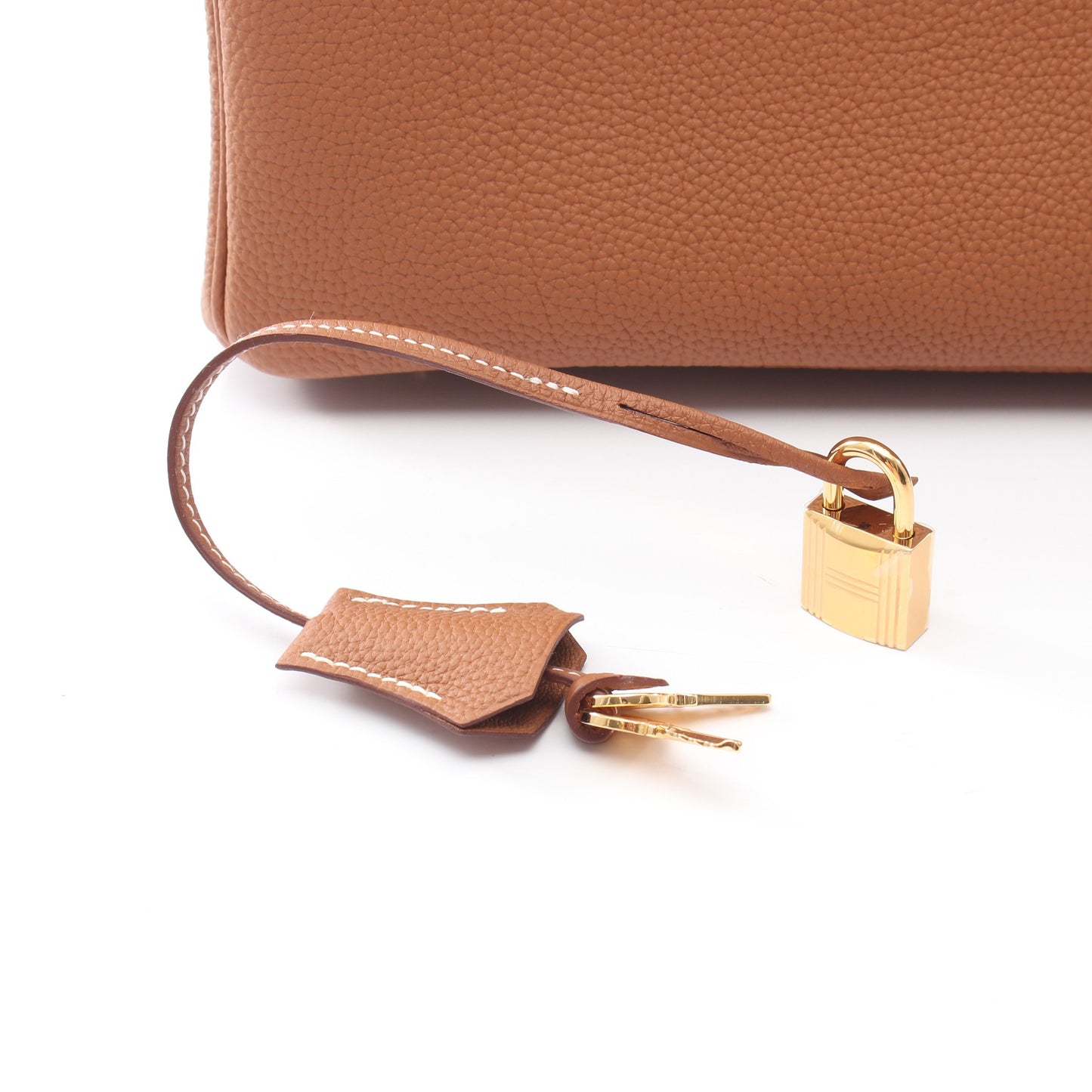 バーキン30 ゴールド ハンドバッグ トゴ ブラウン ゴールド金具 G刻印 エルメス バッグ HERMES