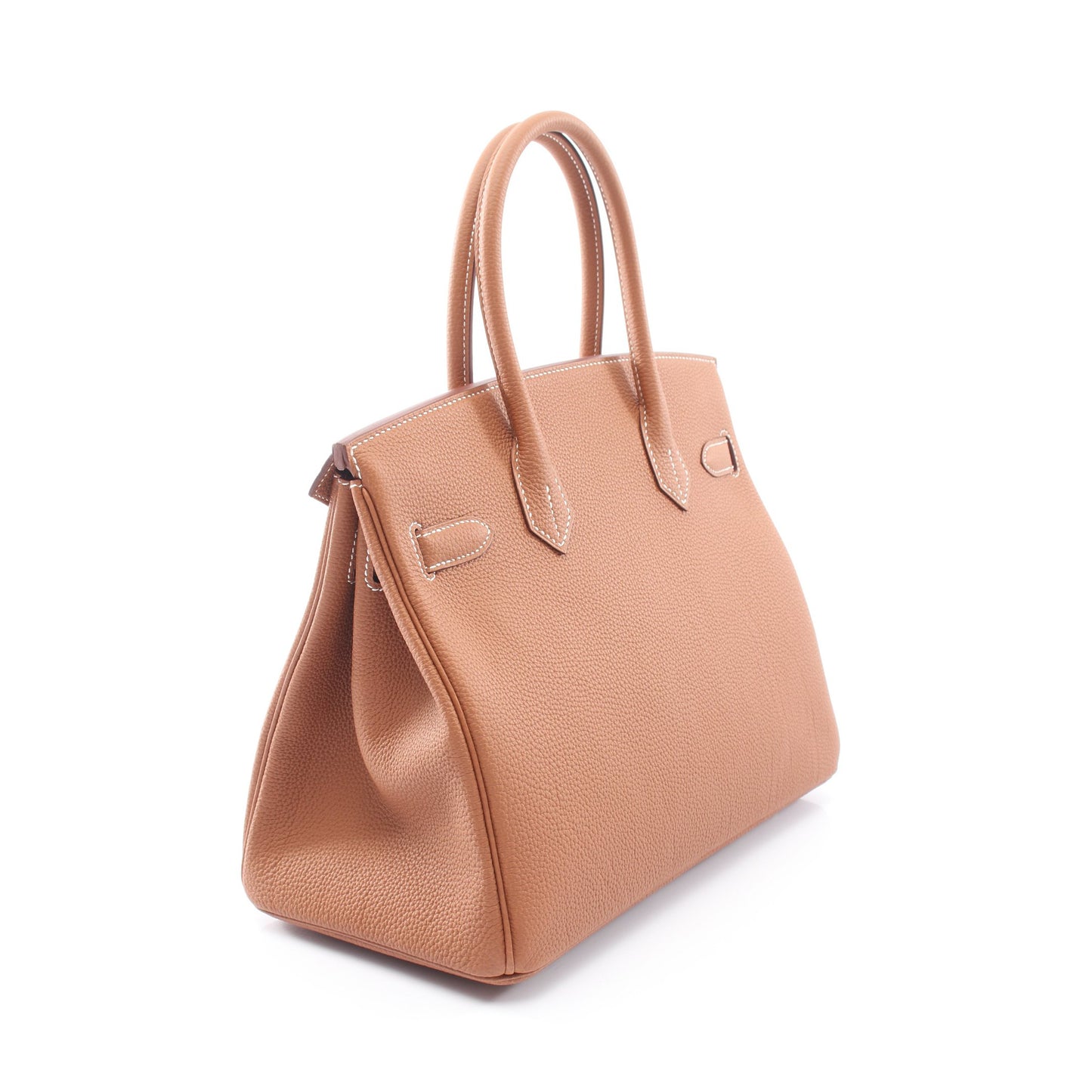 バーキン30 ゴールド ハンドバッグ トゴ ブラウン ゴールド金具 G刻印 エルメス バッグ HERMES