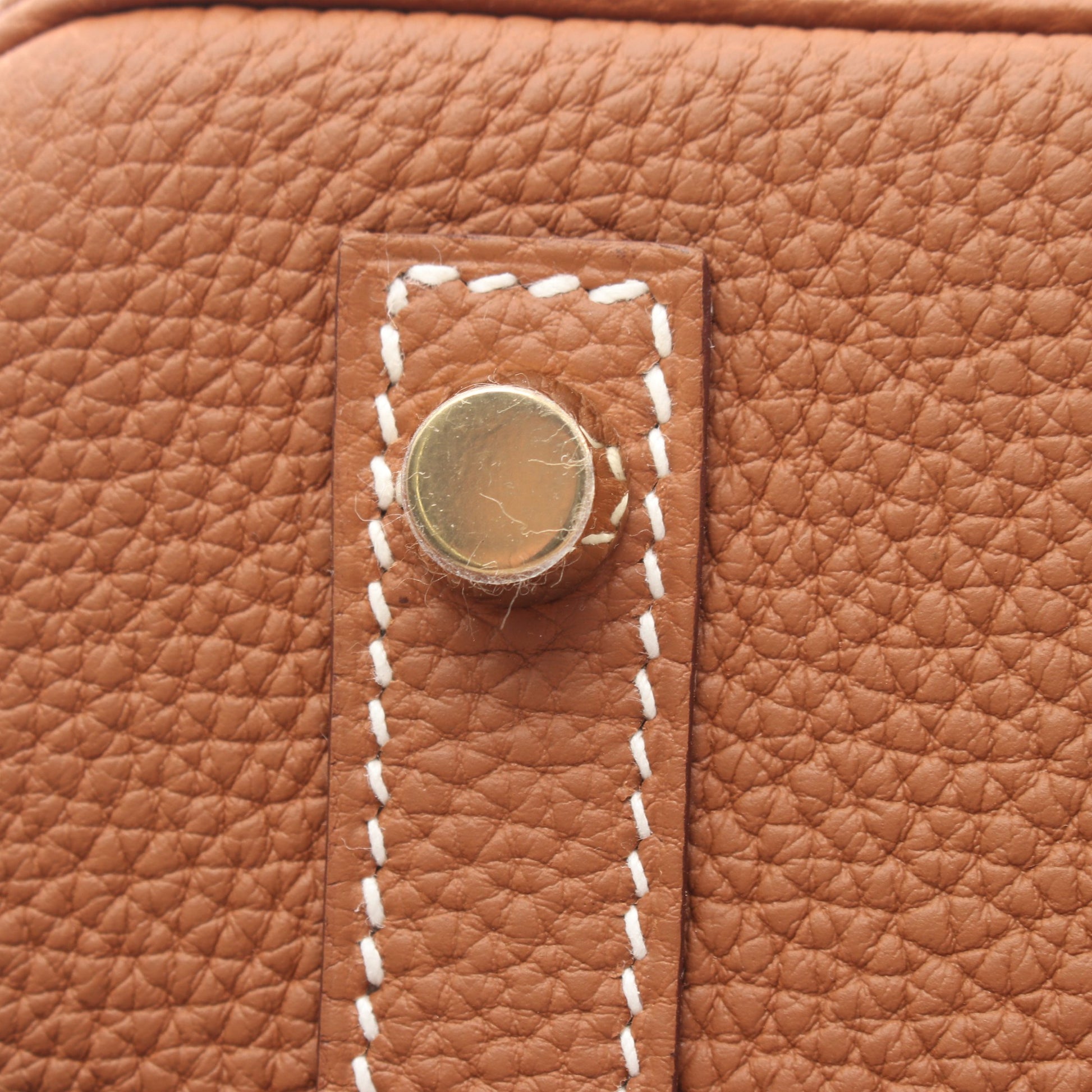 バーキン30 ゴールド ハンドバッグ トゴ ブラウン ゴールド金具 G刻印 エルメス バッグ HERMES