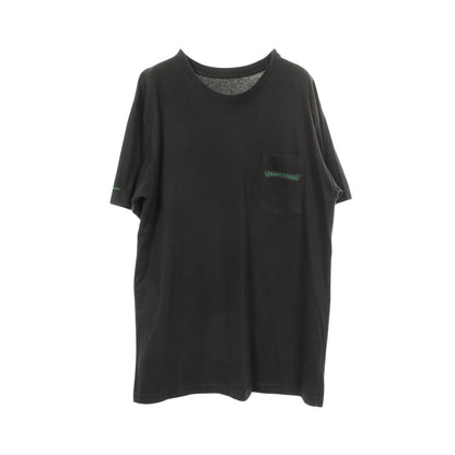 セメタリークロス バックプリント 半袖Tシャツ コットン ブラック グリーン クロムハーツ トップス Chrome Hearts