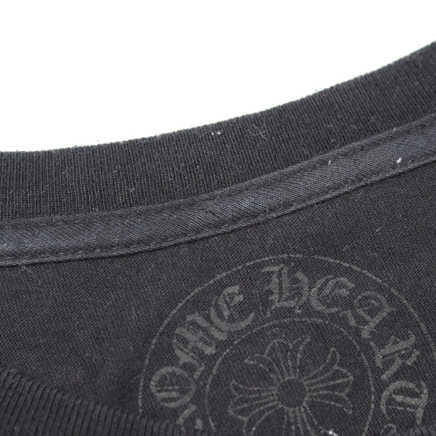 Hairy Dagger 半袖Tシャツ コットン ブラック オレンジレッド イエロー クロムハーツ