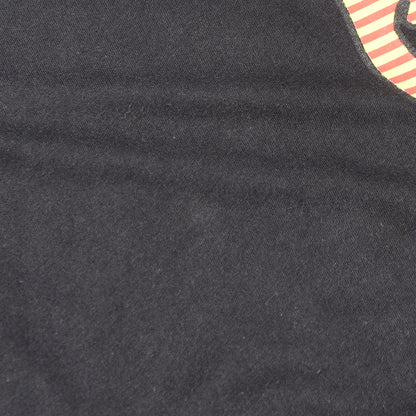 Hairy Dagger 半袖Tシャツ コットン ブラック オレンジレッド イエロー クロムハーツ