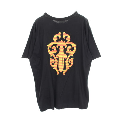 Hairy Dagger 半袖Tシャツ コットン ブラック オレンジレッド イエロー クロムハーツ