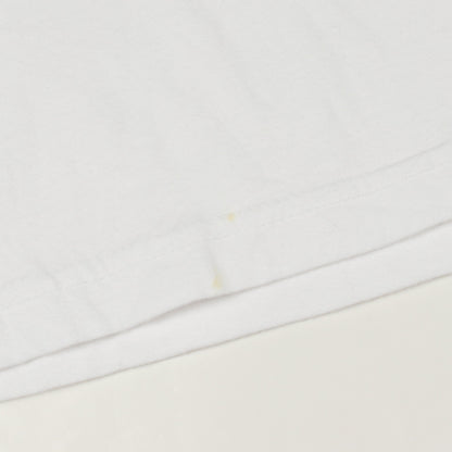 MADE IN HOLLYWOOD PLUS CROSS 長袖Tシャツ コットン ホワイト レッド クロムハーツ