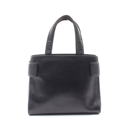 ロゴ ハンドバッグ トートバッグ レザー ブラック プラダ バッグ PRADA
