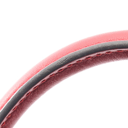 GGスプリーム 2WAY ハンドバッグ PVC レザー グレーベージュ ピンクパープル レッド グッチ