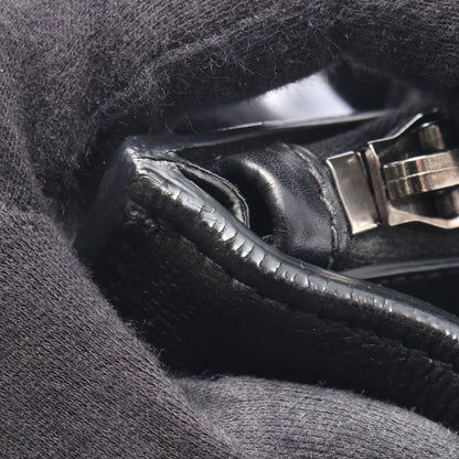 GLACE'CALF 2WAY ハンドバッグ レザー ブラック プラダ