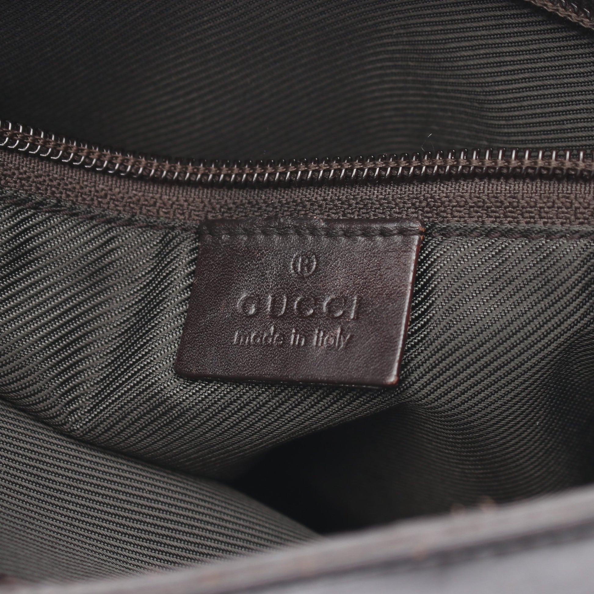 GGスプリーム ショルダーバッグ PVC レザー ベージュ ダークブラウン グッチ バッグ GUCCI
