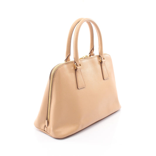 SAFFIANO LUX ハンドバッグ サフィアーノレザー ライトベージュ プラダ