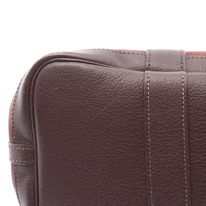 ガーデンパーティTPM 2WAY ハンドバッグ トートバッグ トワルオフィシエ ブッフル ブラウン シルバー金具 エルメス バッグ HERMES