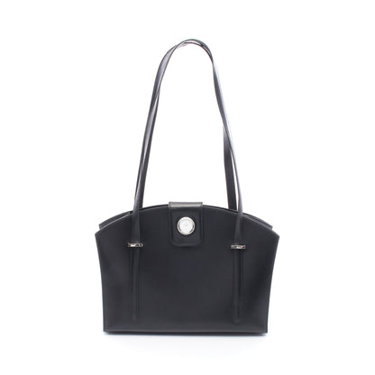 リン ショルダーバッグ トートバッグ ボックスカーフ ブラック シルバー金具 □C刻印 エルメス バッグ HERMES