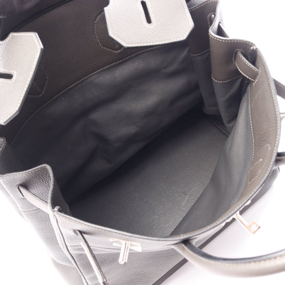 オータクロア40 アルドワーズ ハンドバッグ トリヨンクレマンス グレー シルバー金具 □M刻印 エルメス バッグ HERMES