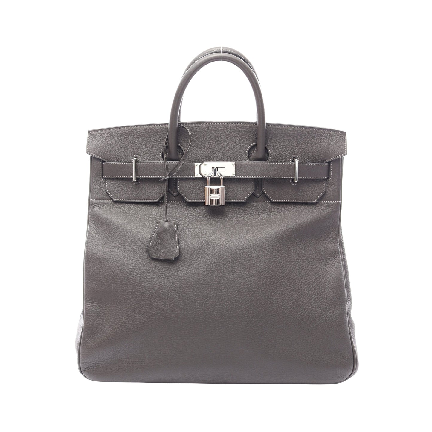 オータクロア40 アルドワーズ ハンドバッグ トリヨンクレマンス グレー シルバー金具 □M刻印 エルメス バッグ HERMES