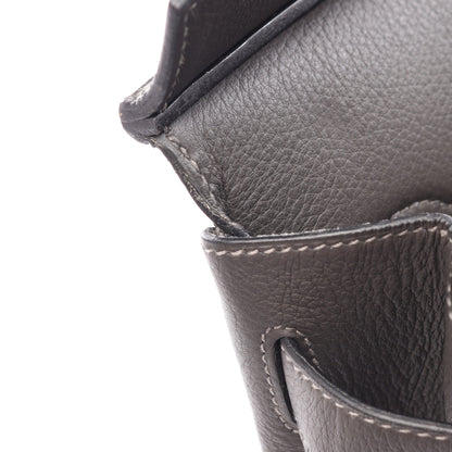 オータクロア40 アルドワーズ ハンドバッグ トリヨンクレマンス グレー シルバー金具 □M刻印 エルメス バッグ HERMES