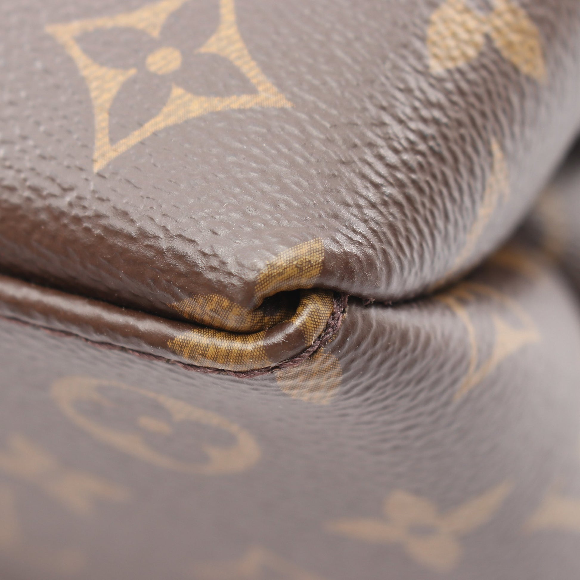 プティ パレPM モノグラム 2WAY ハンドバッグ PVC レザー ブラウン ルイヴィトン バッグ LOUIS VUITTON
