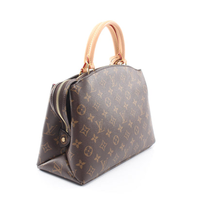 プティ パレPM モノグラム 2WAY ハンドバッグ PVC レザー ブラウン ルイヴィトン バッグ LOUIS VUITTON