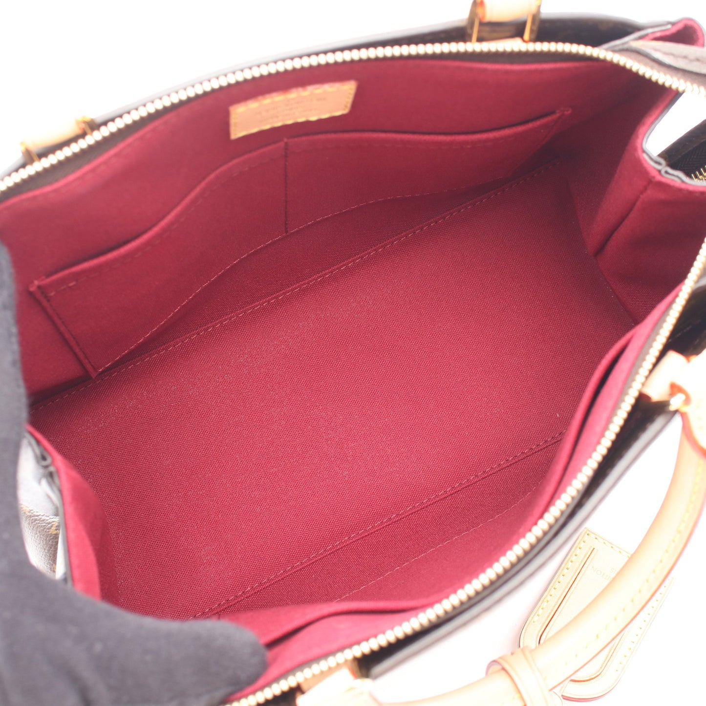 プティ パレPM モノグラム 2WAY ハンドバッグ PVC レザー ブラウン ルイヴィトン バッグ LOUIS VUITTON