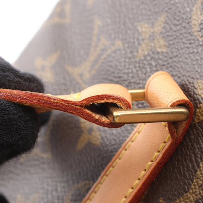 カバピアノ モノグラム ショルダーバッグ PVC レザー ブラウン ルイヴィトン バッグ LOUIS VUITTON