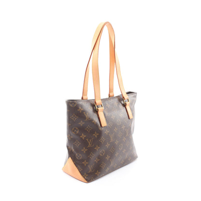 カバピアノ モノグラム ショルダーバッグ PVC レザー ブラウン ルイヴィトン バッグ LOUIS VUITTON