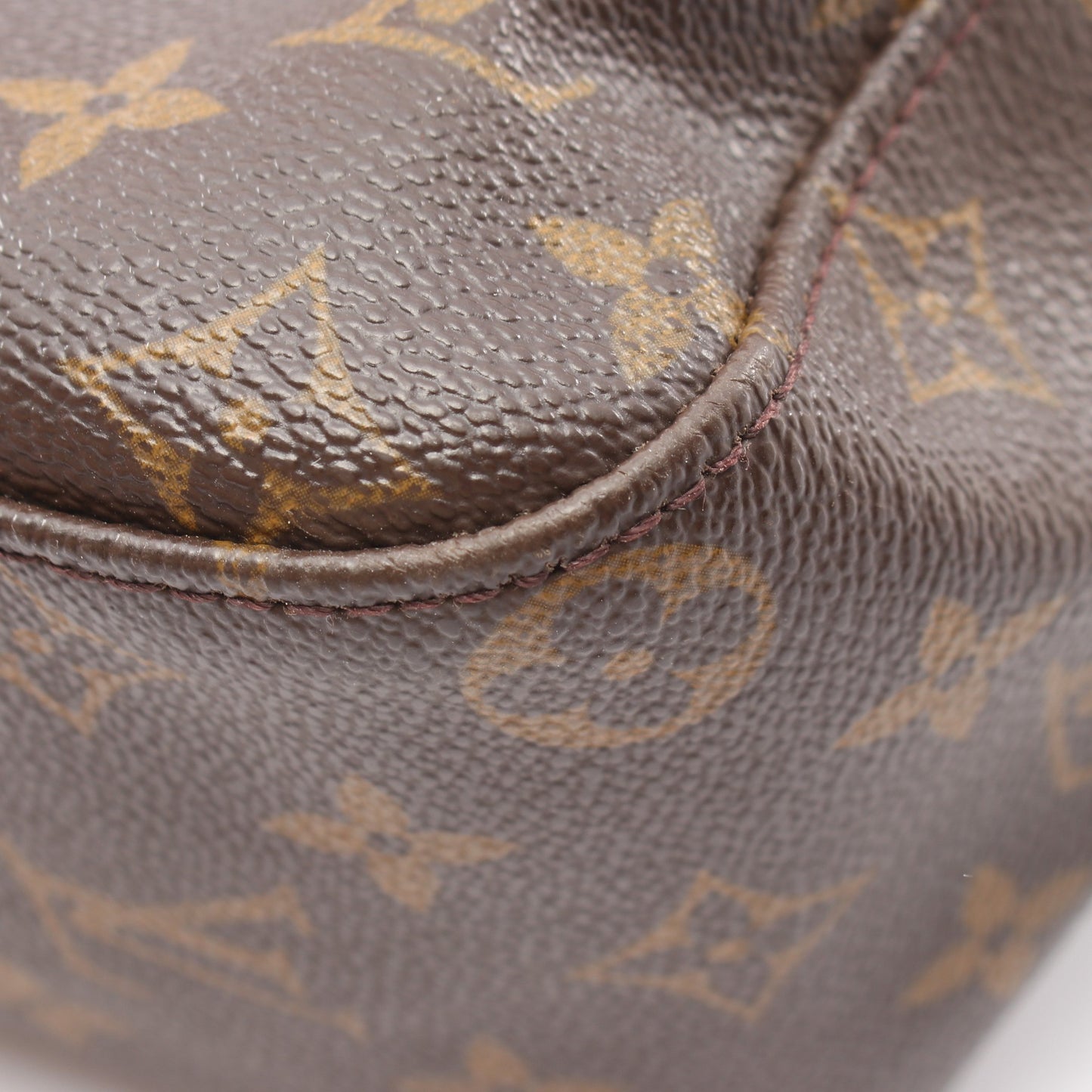 ルーピングGM モノグラム ショルダーバッグ PVC レザー ブラウン ルイヴィトン バッグ LOUIS VUITTON