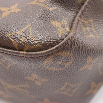 ルーピングGM モノグラム ショルダーバッグ PVC レザー ブラウン ルイヴィトン バッグ LOUIS VUITTON