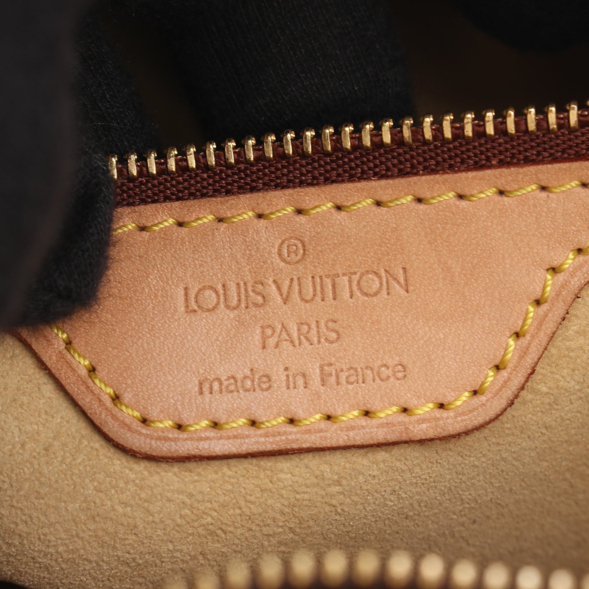ルーピングGM モノグラム ショルダーバッグ PVC レザー ブラウン ルイヴィトン バッグ LOUIS VUITTON