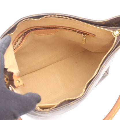 ルーピングGM モノグラム ショルダーバッグ PVC レザー ブラウン ルイヴィトン バッグ LOUIS VUITTON