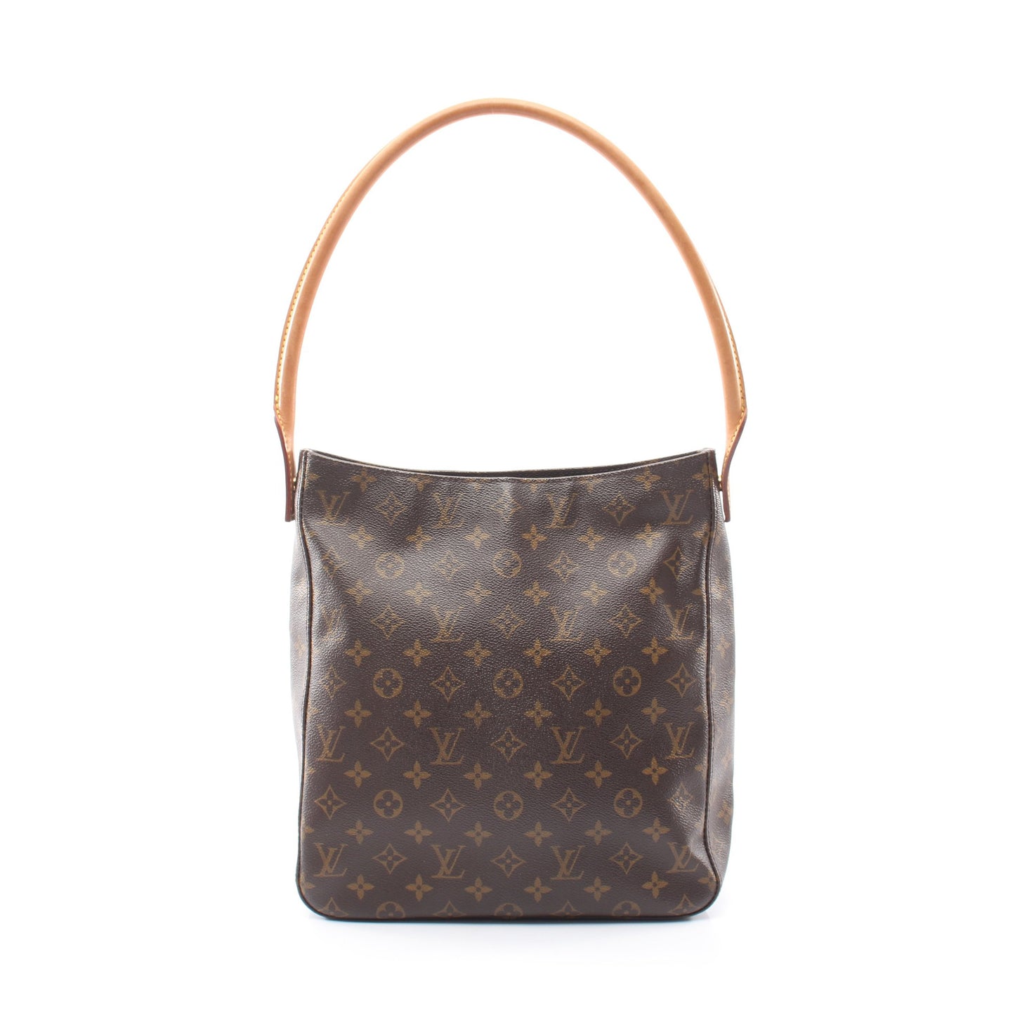 ルーピングGM モノグラム ショルダーバッグ PVC レザー ブラウン ルイヴィトン バッグ LOUIS VUITTON