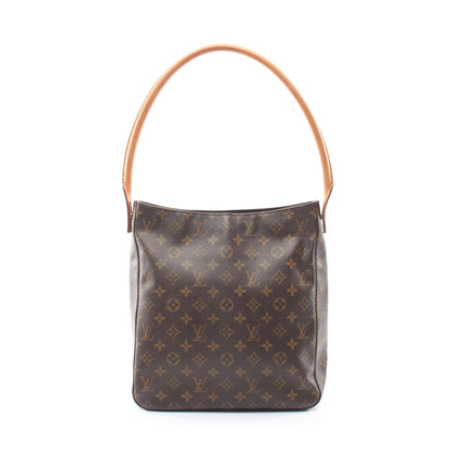 ルーピングGM モノグラム ショルダーバッグ PVC レザー ブラウン ルイヴィトン バッグ LOUIS VUITTON