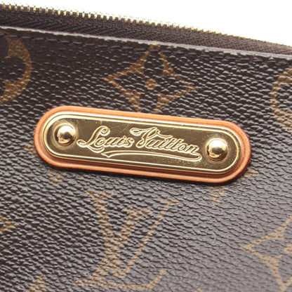 エヴァ モノグラム 2WAY チェーンショルダーバッグ PVC レザー ブラウン ルイヴィトン バッグ LOUIS VUITTON
