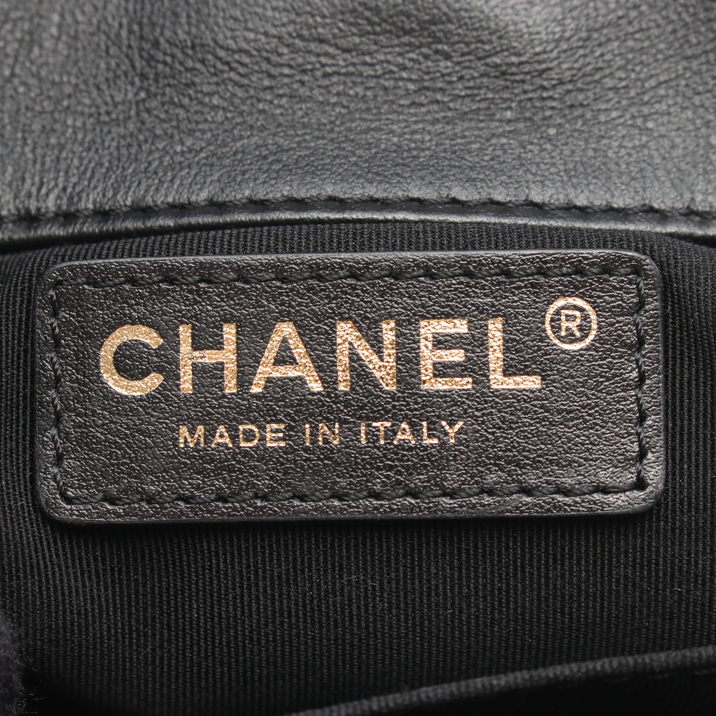 マトラッセ チェーンショルダーバッグ ラムスキン ブラック ゴールド金具 シャネル バッグ CHANEL
