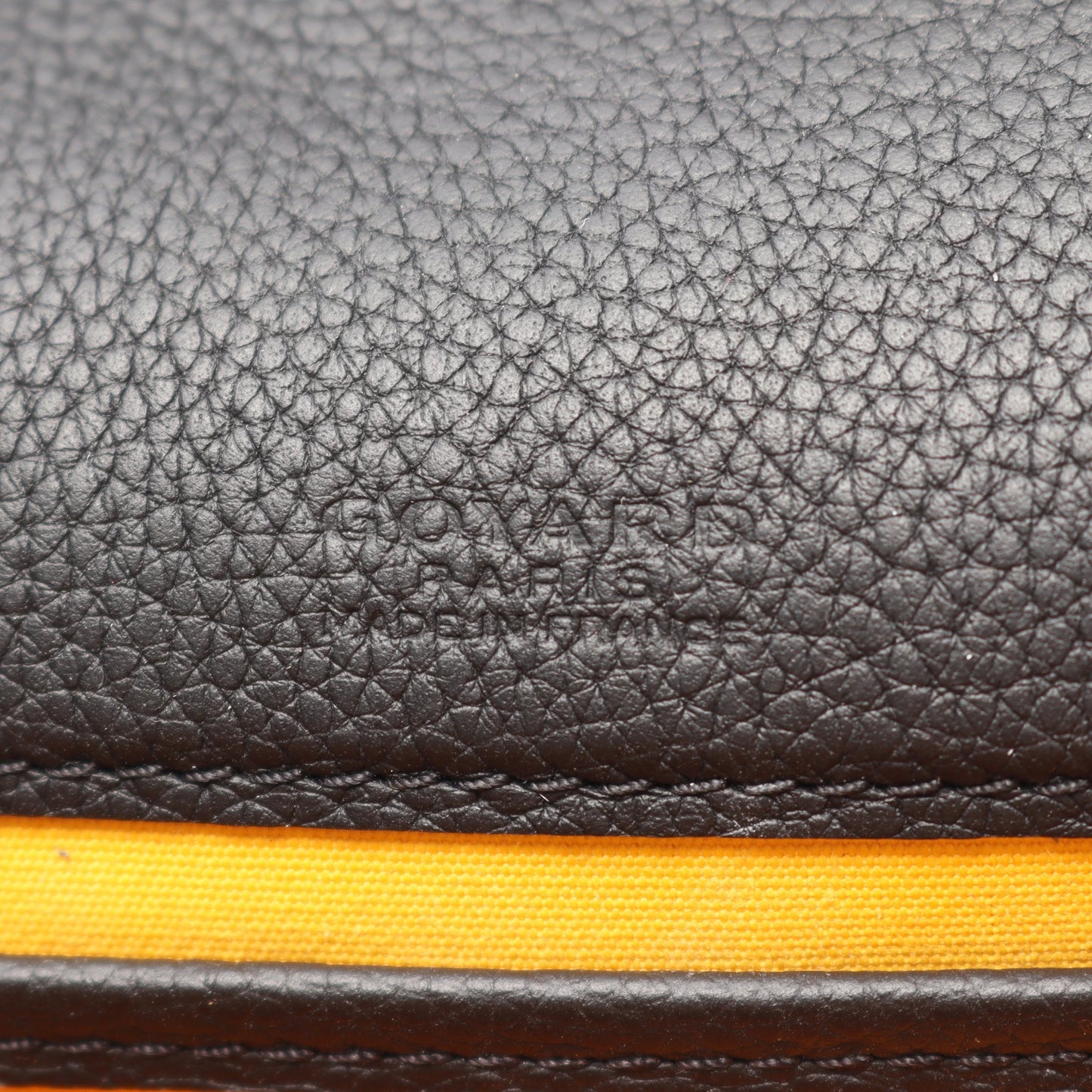 ベルヴェデーレPM ショルダーバッグ コーティングキャンバス レザー ブラック マルチカラー ゴヤール バッグ GOYARD