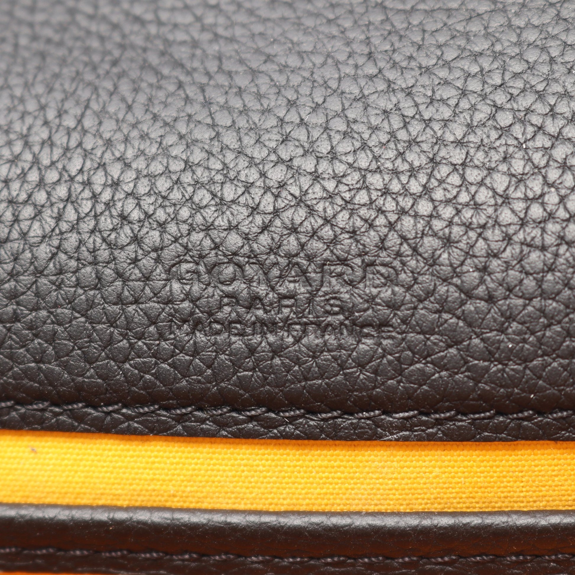 ベルヴェデーレPM ショルダーバッグ コーティングキャンバス レザー ブラック マルチカラー ゴヤール バッグ GOYARD