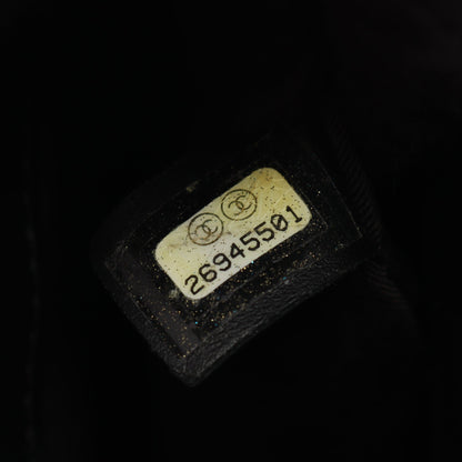 マトラッセ スモールフラップ チェーンショルダーバッグ キャビアスキン ブラック ゴールド金具 シャネル バッグ CHANEL