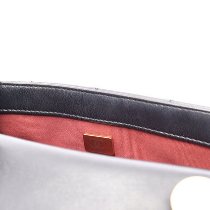 マトラッセ 2WAY チェーンショルダーバッグ ラムスキン ブラック ゴールド金具 シャネル