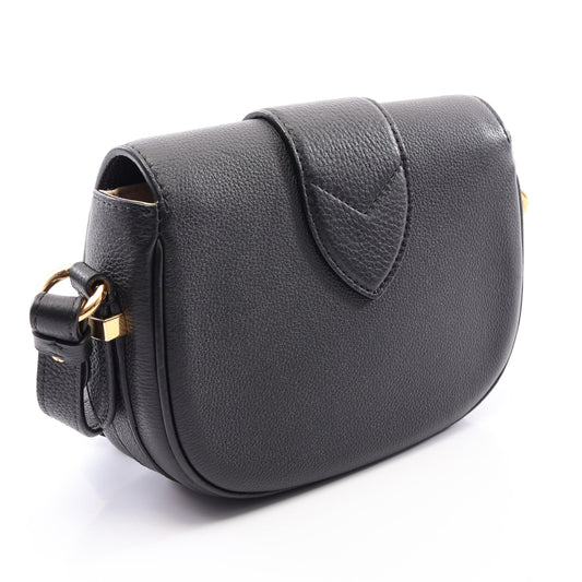 LV PONT 9 LVポンヌフ ソフトPM ノワール ショルダーバッグ レザー ブラック ルイヴィトン