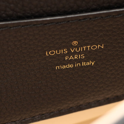 LV PONT 9 LVポンヌフ ソフトPM ノワール ショルダーバッグ レザー ブラック ルイヴィトン