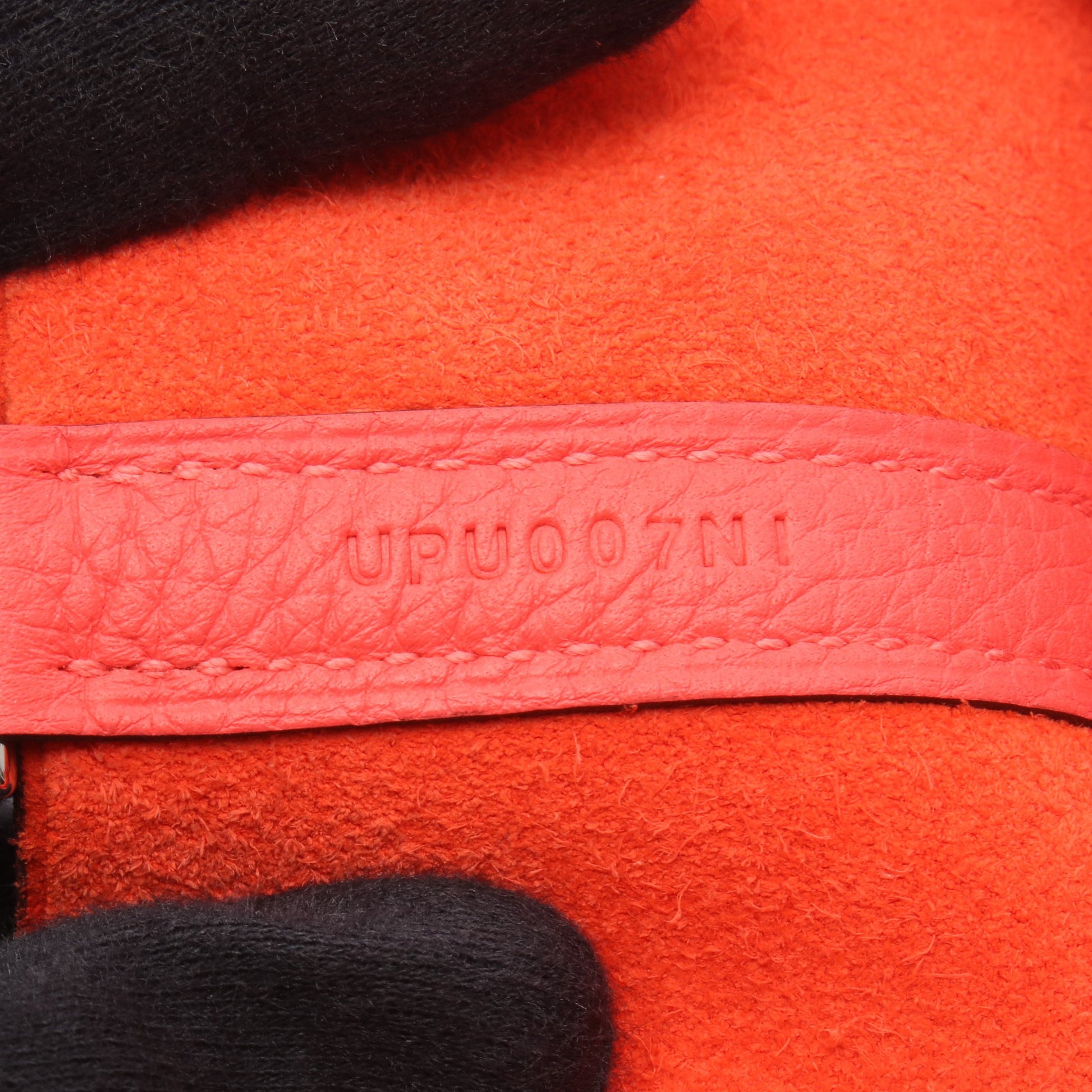 ピコタンロックPM ローズテキサス ハンドバッグ トリヨンクレマンス ピンクレッド シルバー金具 U刻印 エルメス バッグ HERMES