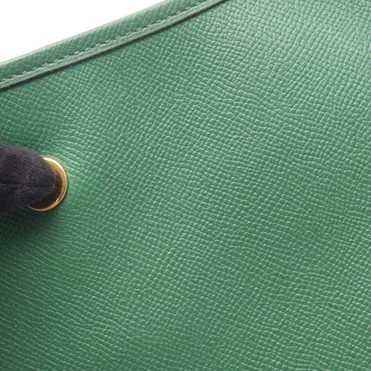 ヴェスパPM ショルダーバッグ クシュベル グリーン ゴールド金具 □A刻印 エルメス バッグ HERMES