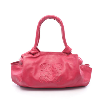 ナッパアイレ ハンドバッグ レザー ピンク ロエベ バッグ LOEWE